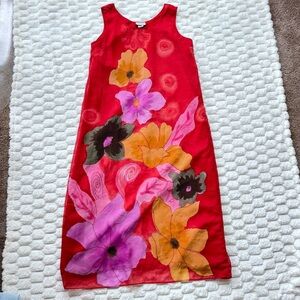 Adrianna Papell Red Dress Top